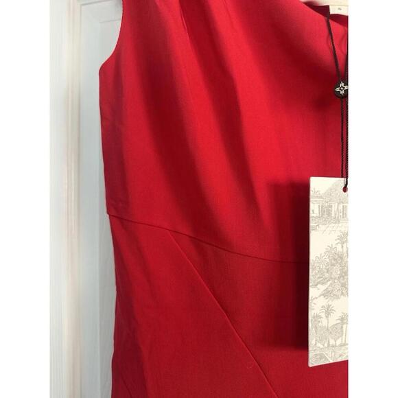 Tuckernuck x India Hicks Scarlet Carmen One Shoulder Dress $328 NWT Small S - Picture 7 of 8